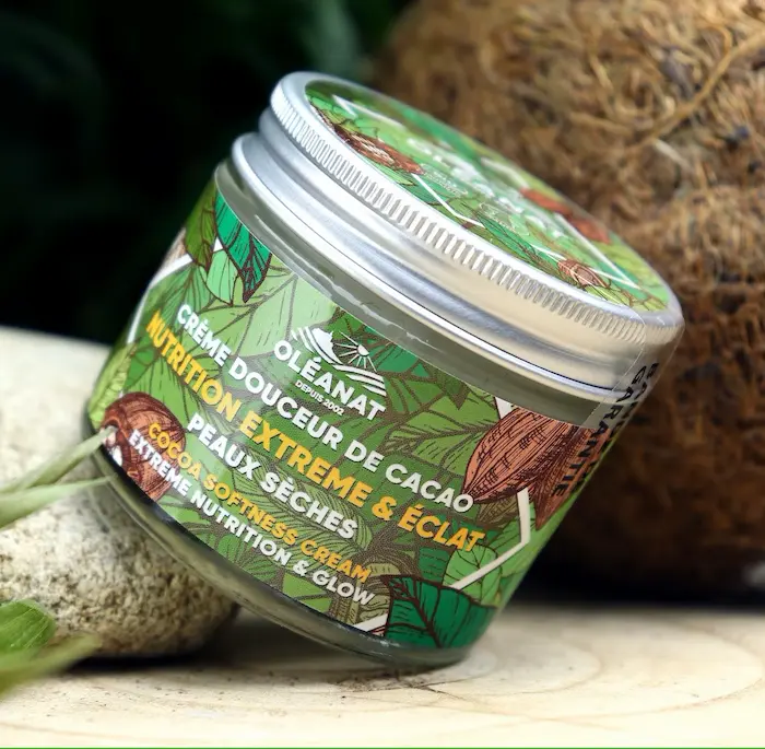 Crème Visage Douceur de Cacao - Oléanat