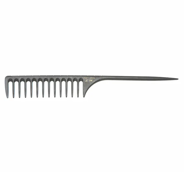 Peigne à Queue en Carbone Antistatique 296 - Fejic