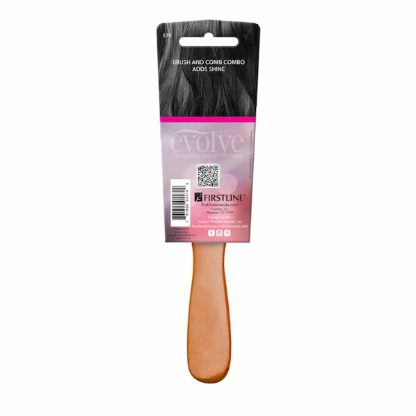 Brosse Spéciale Extensions en poils de sanglier - Evolve