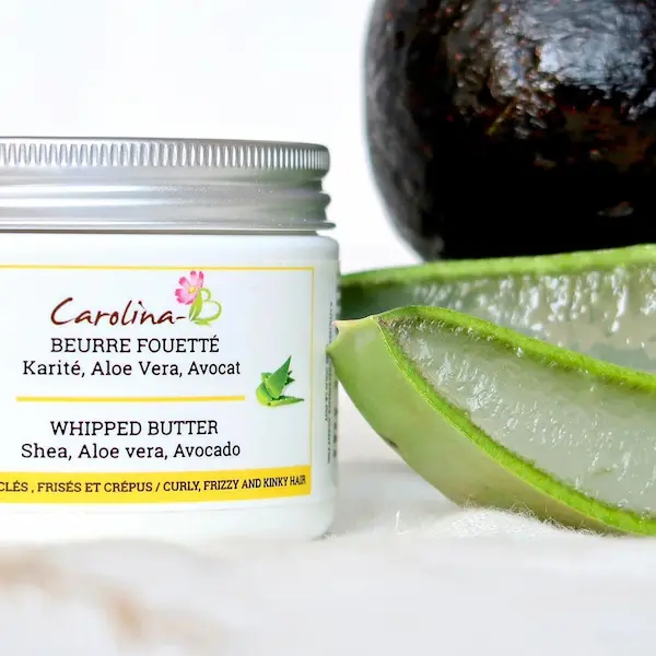 Beurre Fouetté Karité Aloé Vera Avocat - Carolina B