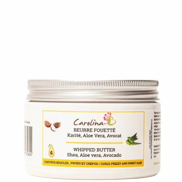 Beurre Fouetté Karité Aloé Vera Avocat - Carolina B