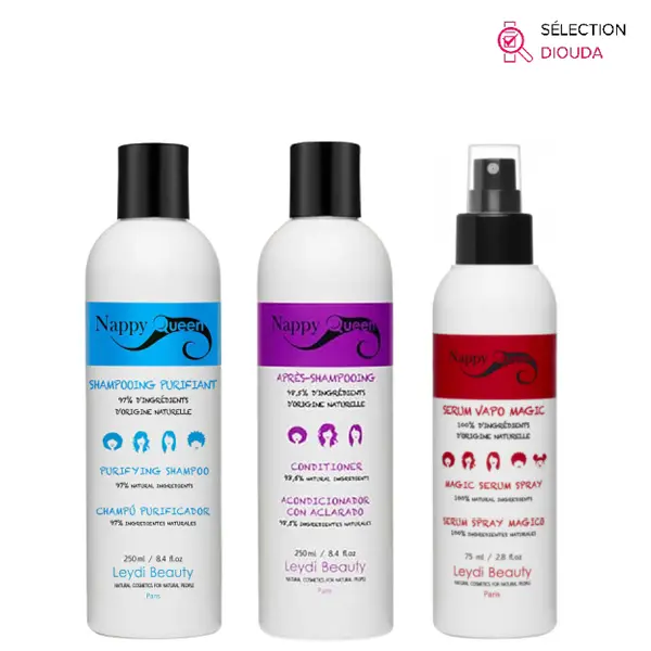 Routine Soins pour Cheveux Bouclés - Nappy Queen