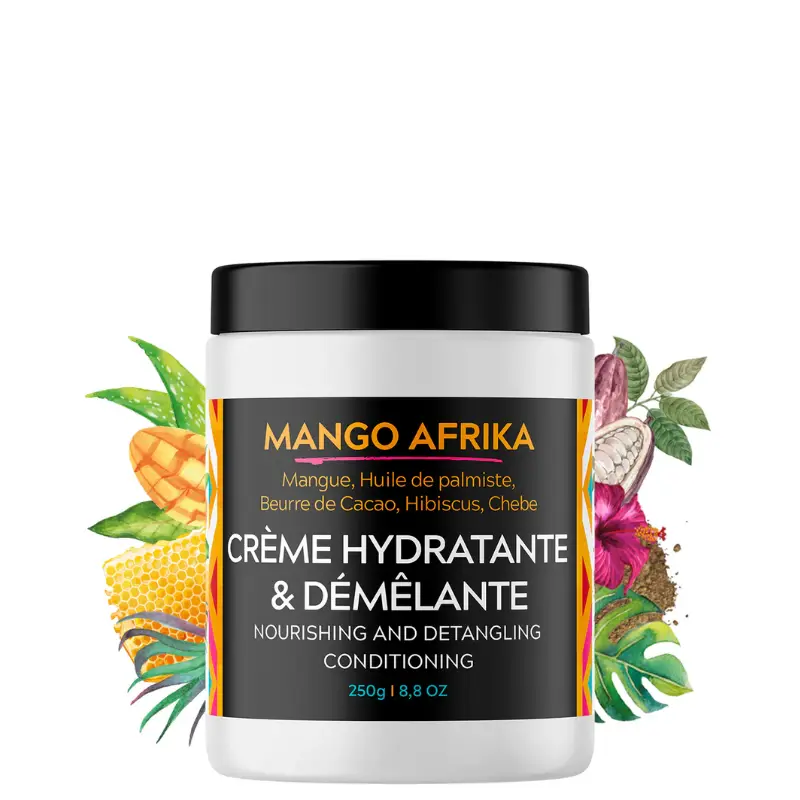 Crème Hydratante et Démêlante 2-en-1 - Mango Afrika