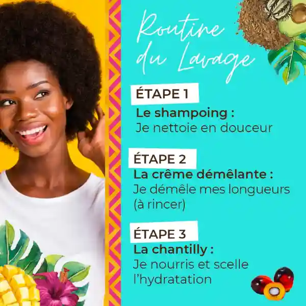 Shampoing Doux Nourrissant Sans Sulfate - Mango Afrika