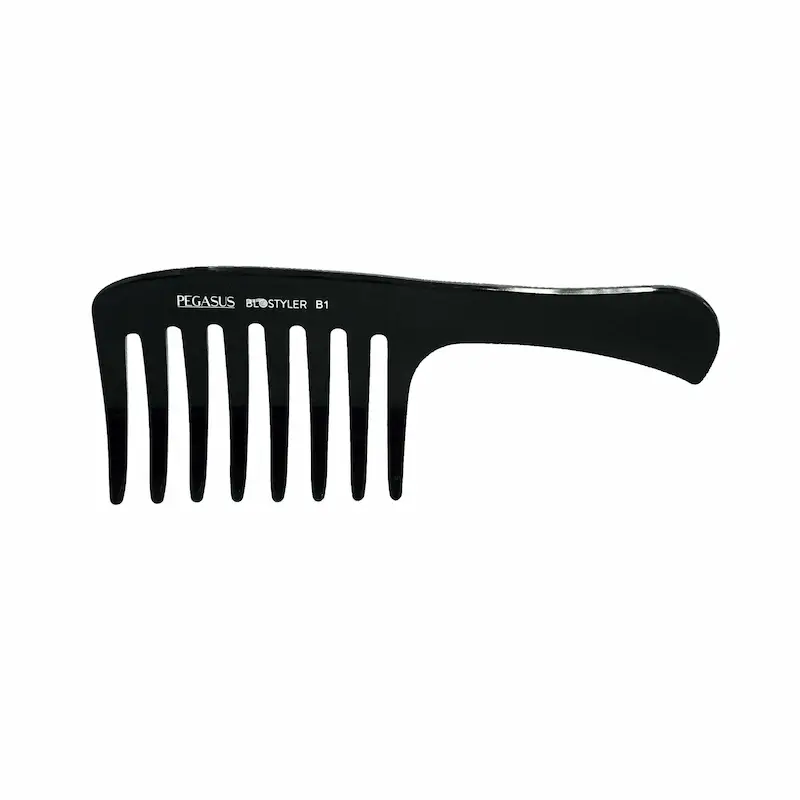 Peigne Afro Blostyler B1 9'1 en Ébonite - Pegasus