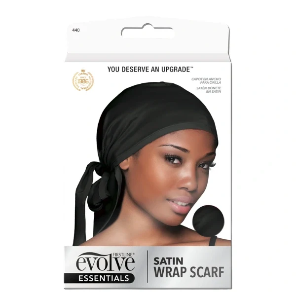 Foulard Cheveux en Satin - Evolve