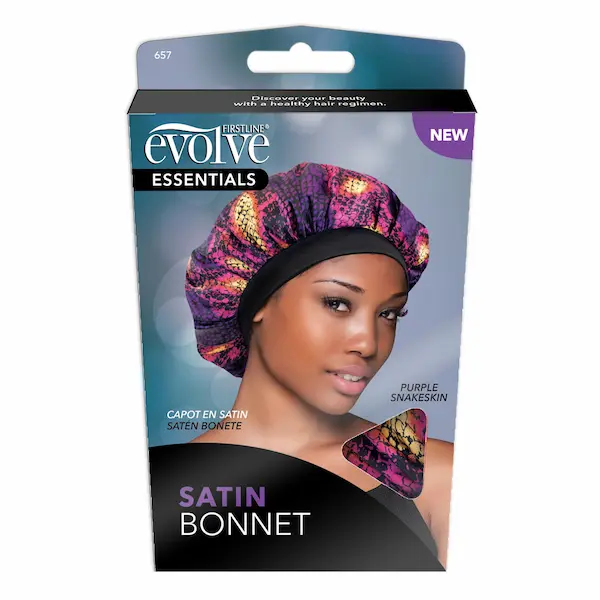 Bonnet Satin Cheveux Imprimé Léopard - Evolve