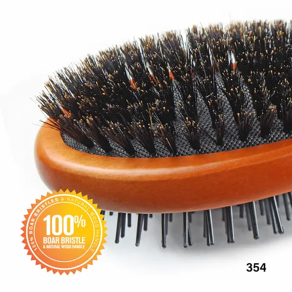 Brosse Double Face Poils de Sanglier - Evolve