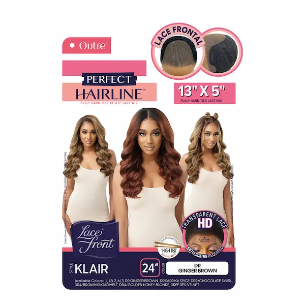 Perruque Lace Front 13X5 Chocolat Klair - Outré