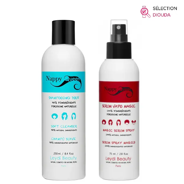 Routine Lavages fréquents Cheveux bouclés Homme - Nappy Queen