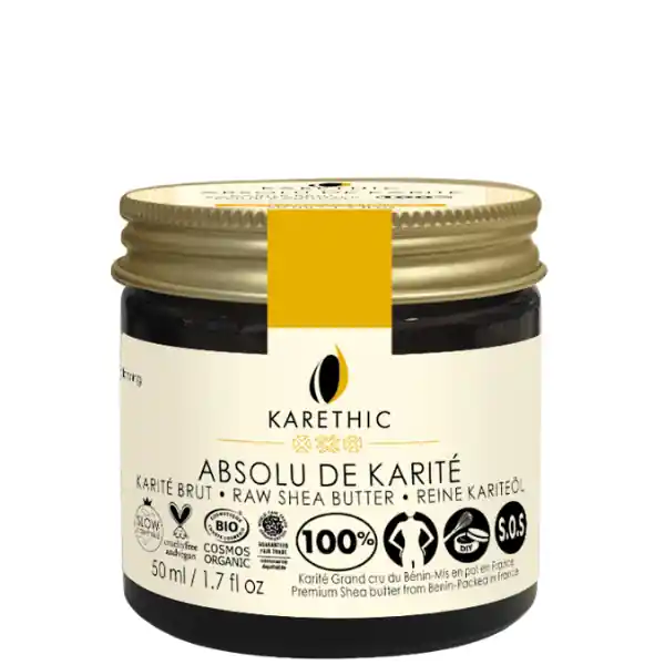 Pur Beurre Karité Brut Absolu 500ml - Karethic