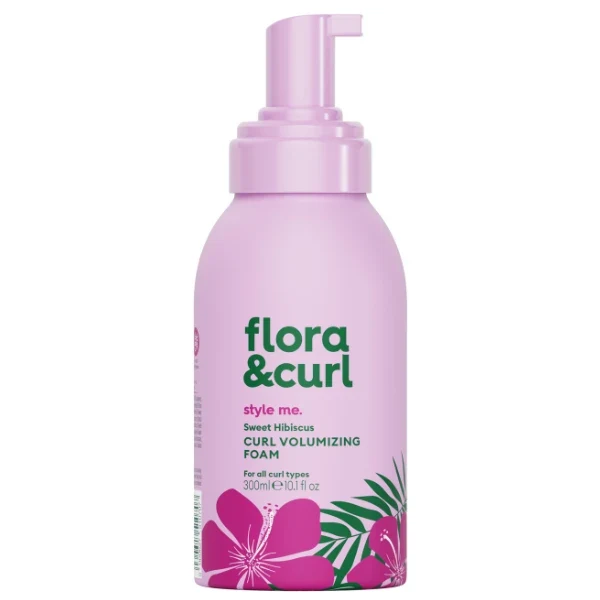 Mousse Volumisante pour Boucles Sweet Hibiscus - Flora & Curl