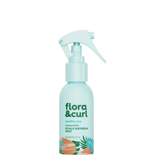 Spray Apaisant Cuir Chevelu Coconut Mint - Flora & Curl