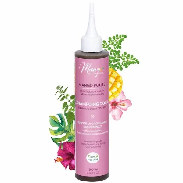 Shampoing doux Naturel POUSS - Mango Butterfull