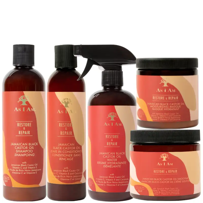 AS I AM JBCO Pack pour Cheveux Crépus Abimés