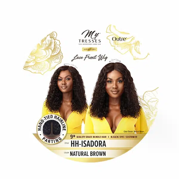 Perruque Naturelle Bouclée Isadora - Outré