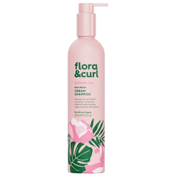 Shampoing Hydratant sans sulfate Cream Shampoo - Flora & Curl