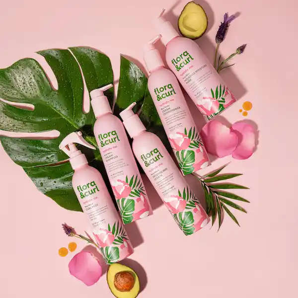 Lotion Démêlante Sans rinçage Rose & Honey - Flora & Curl