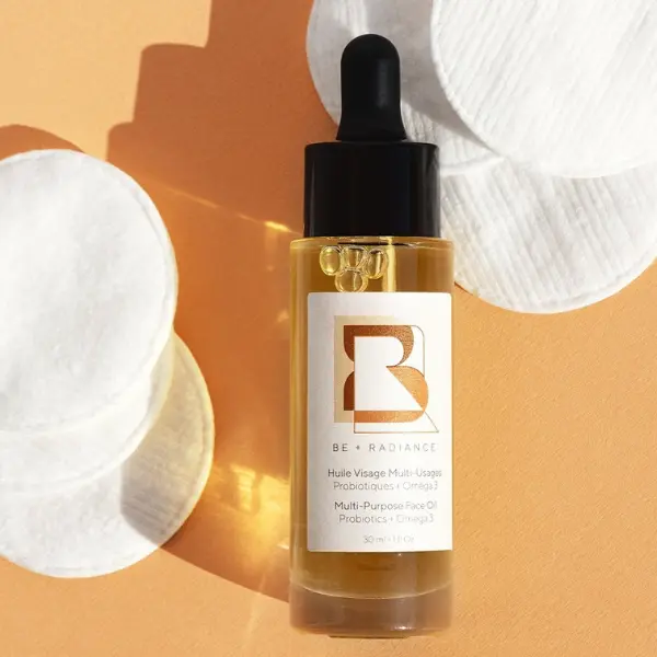 Huile Visage aux probiotiques - BE+RADIANCE