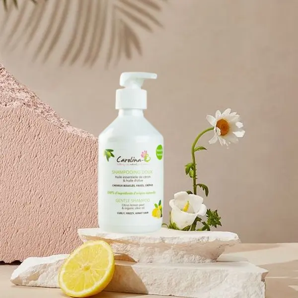 Shampoing Doux sans sulfates Olive Citron - Carolina B