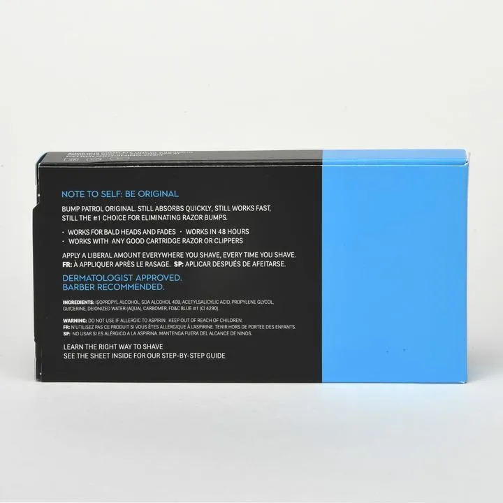 Après-Rasage Aftershave - Bump Patrol