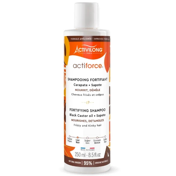 Shampooing Fortifiant Carapate et Sapote - Actiforce