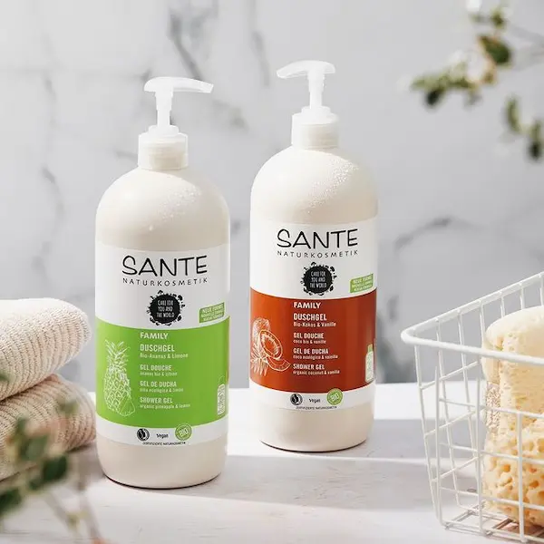 Gel douche Santé Family Vanille Coco Bio - NaturKosmetics