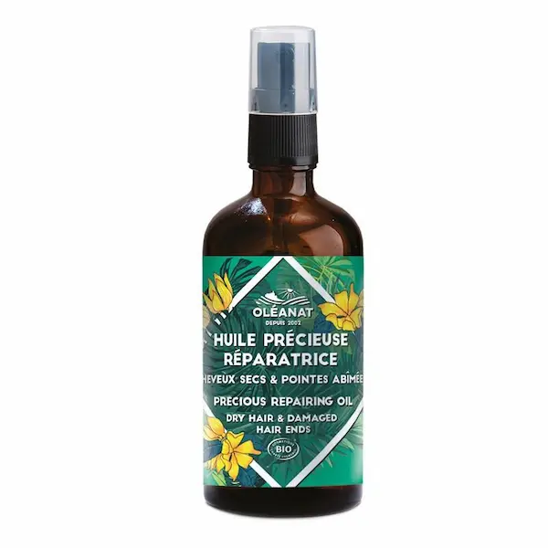 Huile Précieuse Réparatrice Bio Soin Cheveux - Oléanat
