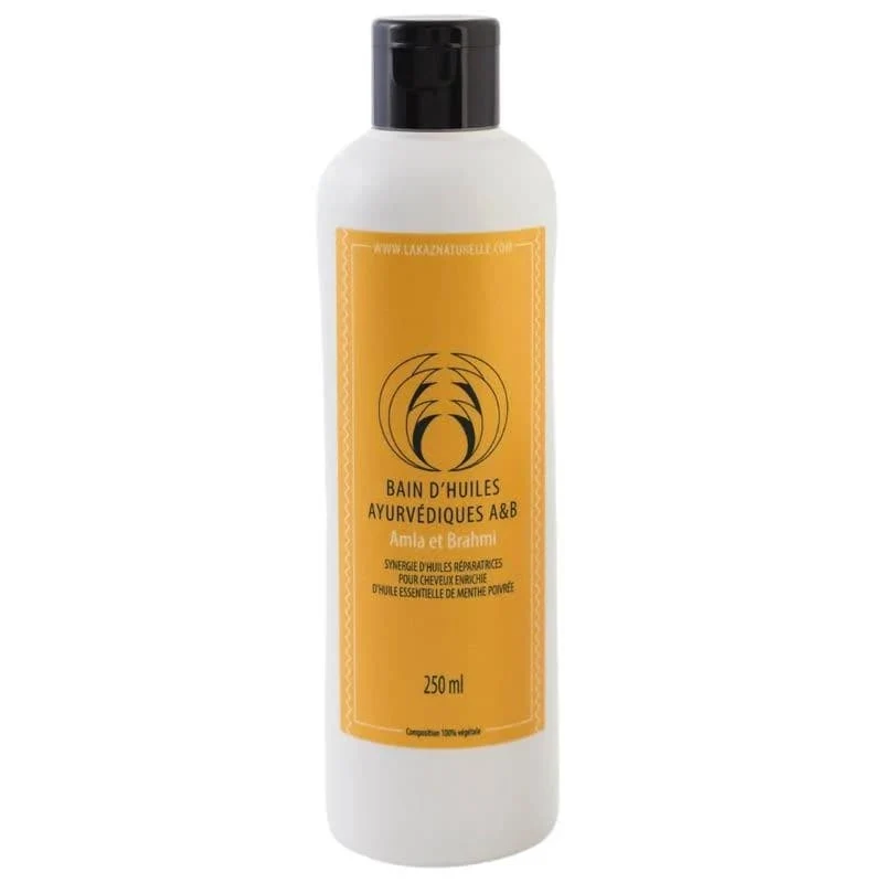 Bain d’huiles Ayurvédiques Amla et Brahmi - La Kaz Naturelle
