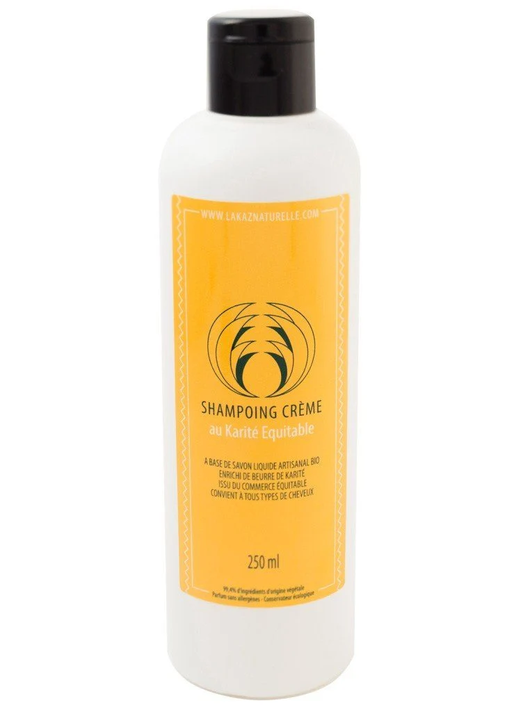 Shampoing Crème au Karité Equitable - La Kaz Naturelle