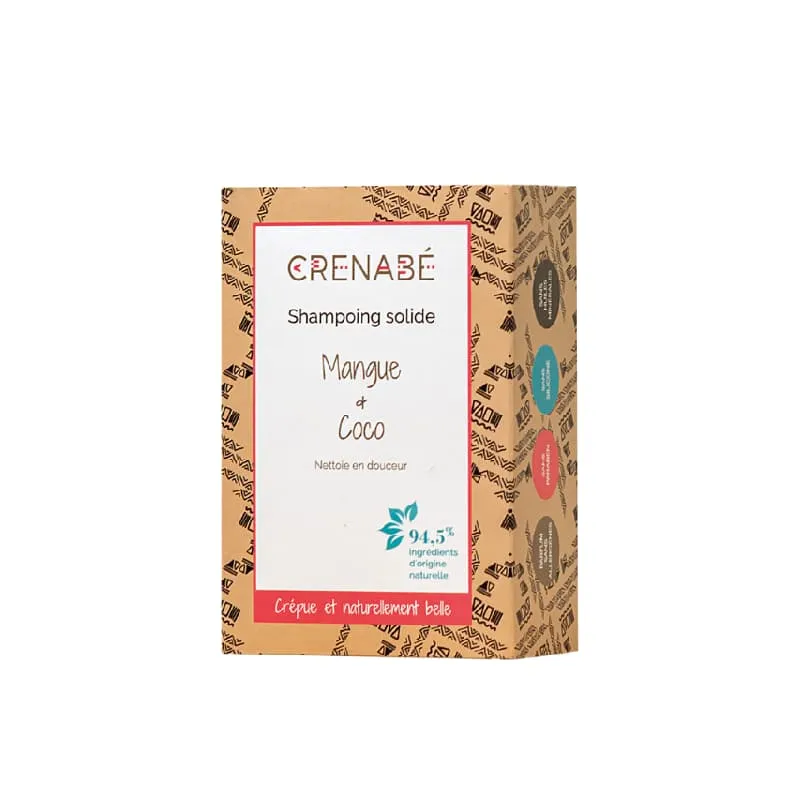 Shampoing Solide Mangue et Coco - Crenabé