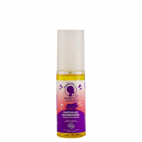 Huile Soin Bio Papouilles Gourmandes - NoireÔnaturel