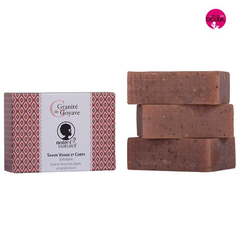 Savon Gommant - Granité de Goyave - NoireÔnaturel