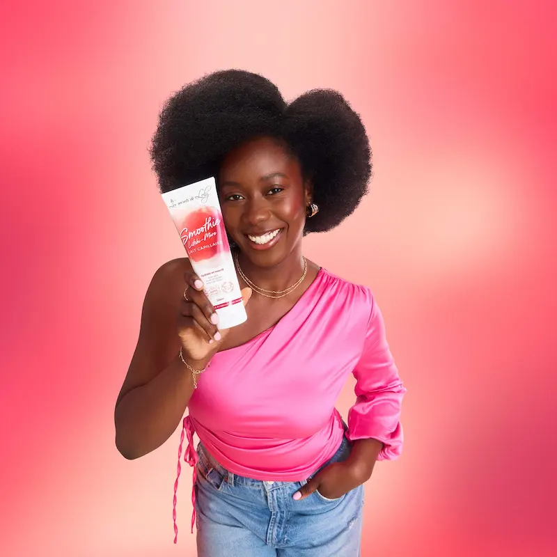 Smoothie Litchi Mûre Lait Capillaire - Les Secrets de Loly