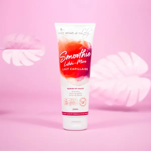Smoothie Litchi Mûre Lait Capillaire - Les Secrets de Loly