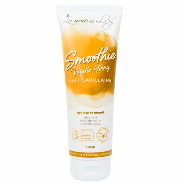 Smoothie Vanille-Ylang Lait Capillaire - Les Secrets de Loly