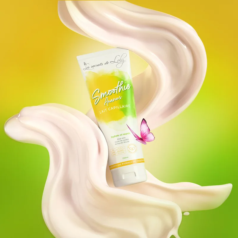 Smoothie Ananas Lait Capillaire - Les Secrets de Loly