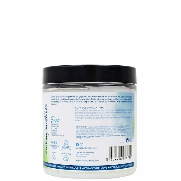 Repair Time Masque Hydratant - Les Secrets de Loly