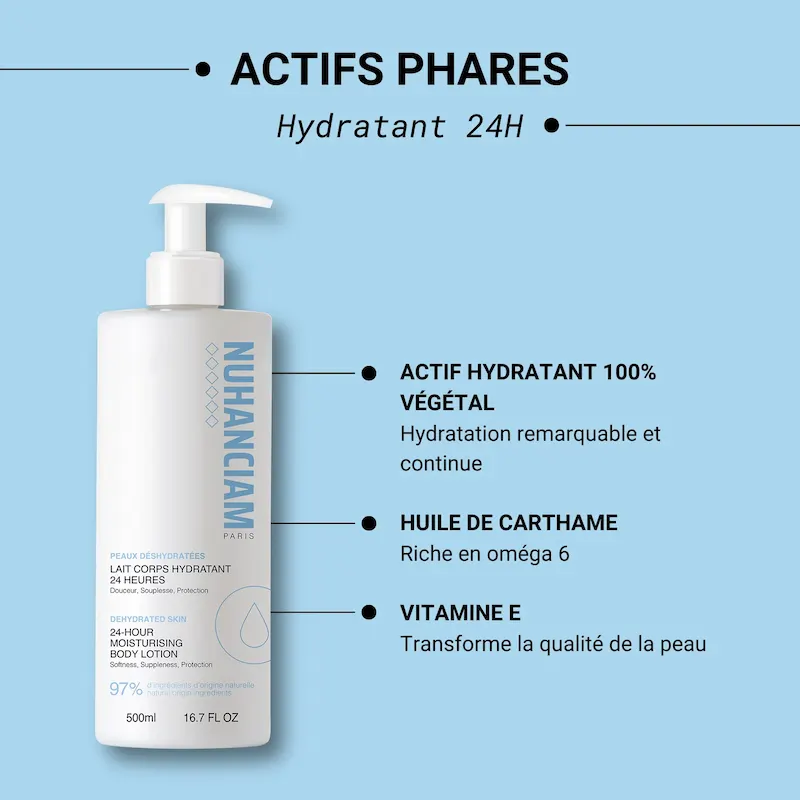 Lait Hydratant 24H - Nuhanciam