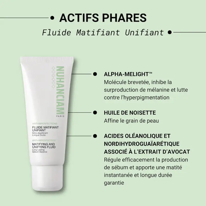 Fluide matifiant - Nuhanciam