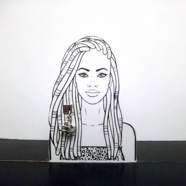 Couronne argentée pour tresse et locks - My Afro Touch