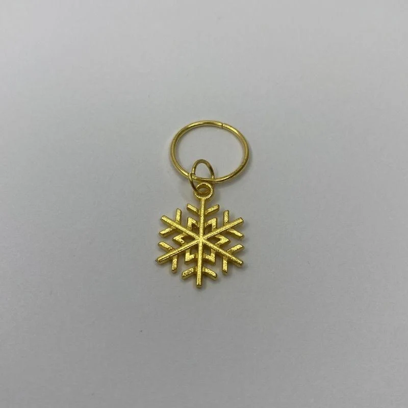 5 bijoux pour braids, locks et tresses Hair Ring Flocon