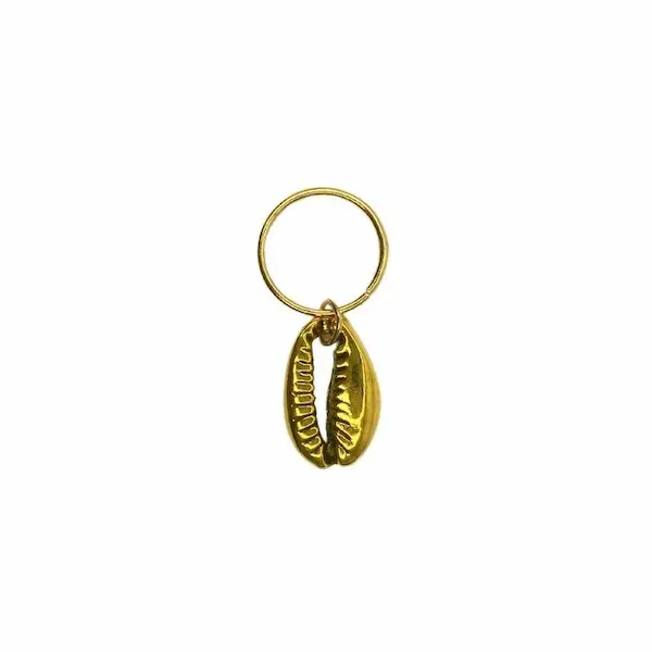 Cauris Dorés pour Cheveux - Lot de 5
