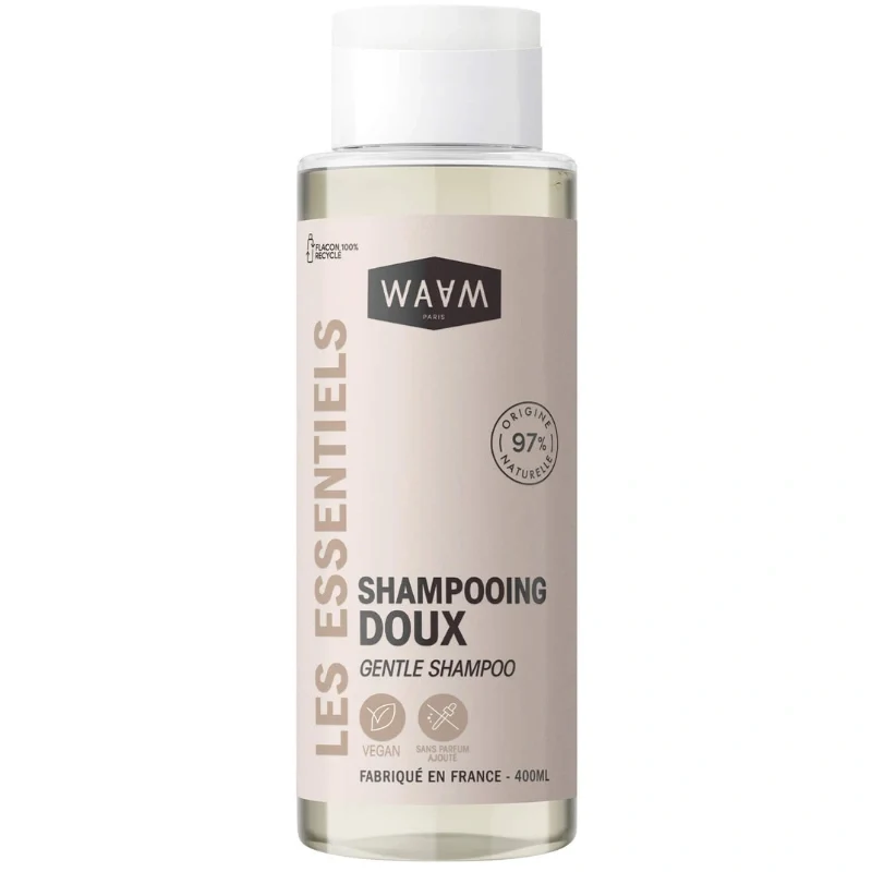 Base Shampoing Doux Sans Parfum à l'Aloe Vera - WAAM