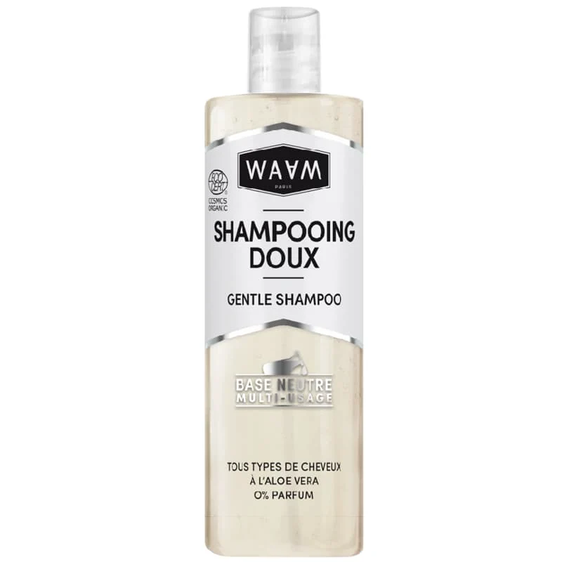 Base Shampoing Doux Sans Parfum à l'Aloe Vera - WAAM