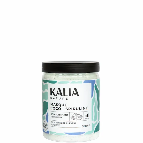 Masque Capillaire Protéiné Coco Spiruline - Kalia Nature