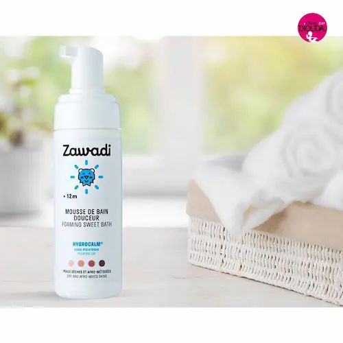 Mousse de Bain Douceur Lavante Bébé et Enfant - Zawadi
