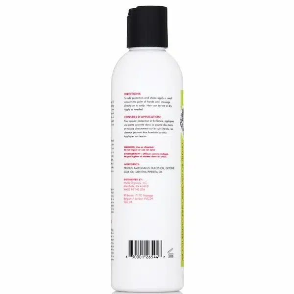 Huile Soin Cheveux Cuir Chevelu Mint Almond Oil - Mielle