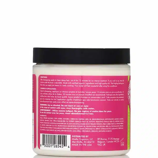 Masque Revitalisant Babassu Oil & Mint Deep Conditioner - Mielle Organics