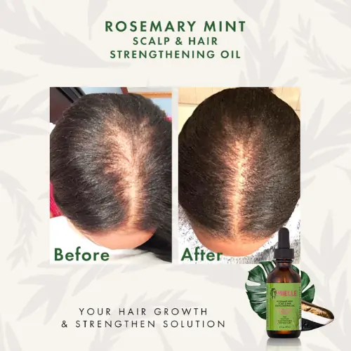 Huile Capillaire Rosemary Mint Oil - Mielle